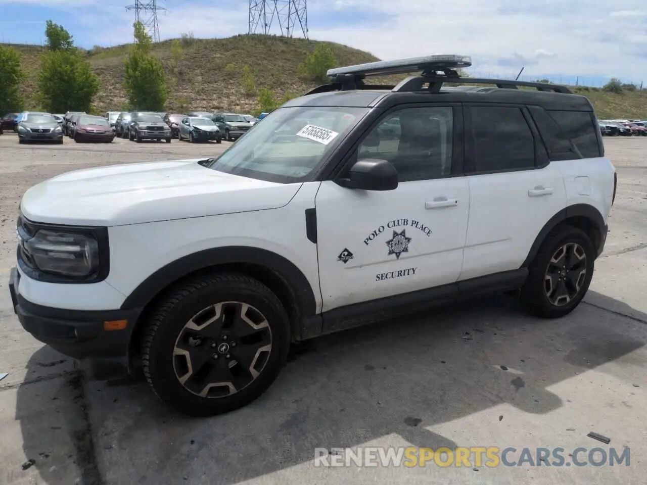 1 Photograph of a damaged car 3FMCR9C68NRD03411 FORD BRONCO 2022