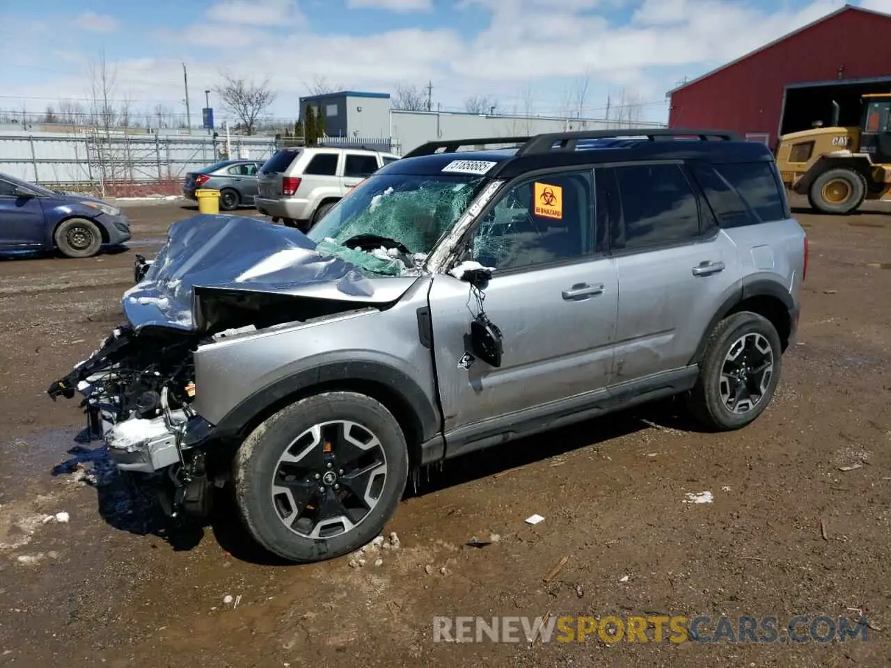1 Photograph of a damaged car 3FMCR9C69NRD30942 FORD BRONCO 2022