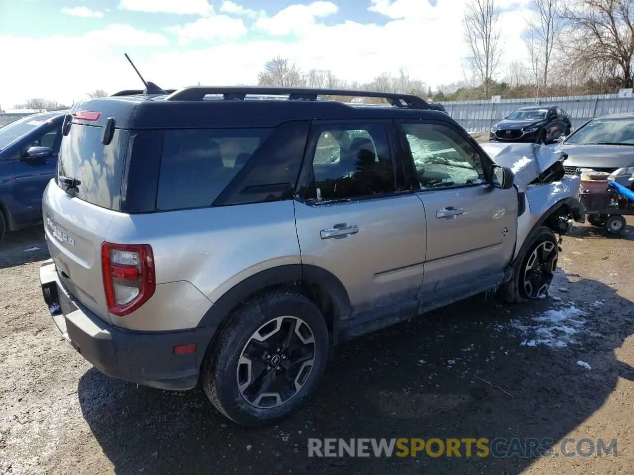 3 Photograph of a damaged car 3FMCR9C69NRD30942 FORD BRONCO 2022