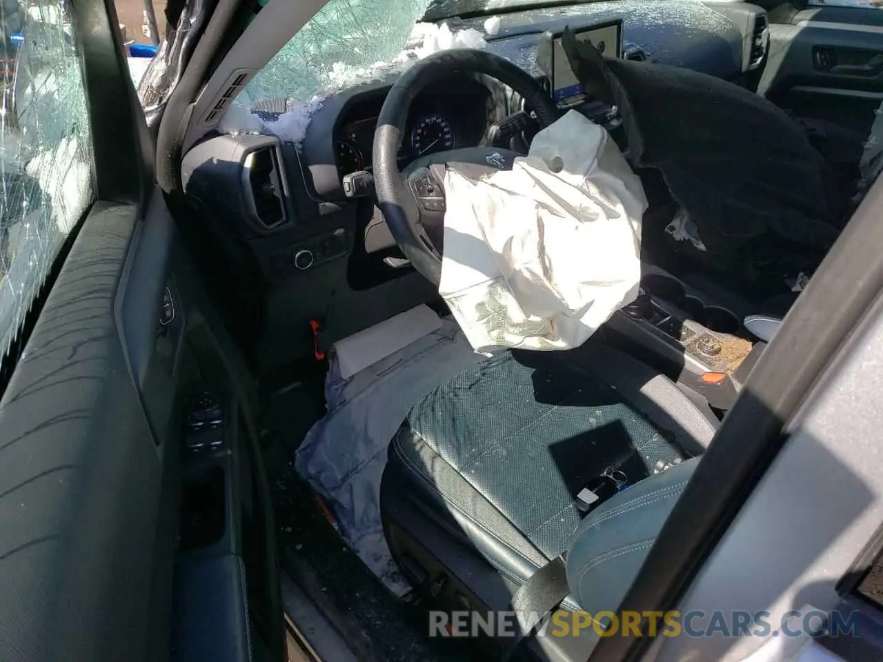 8 Photograph of a damaged car 3FMCR9C69NRD30942 FORD BRONCO 2022