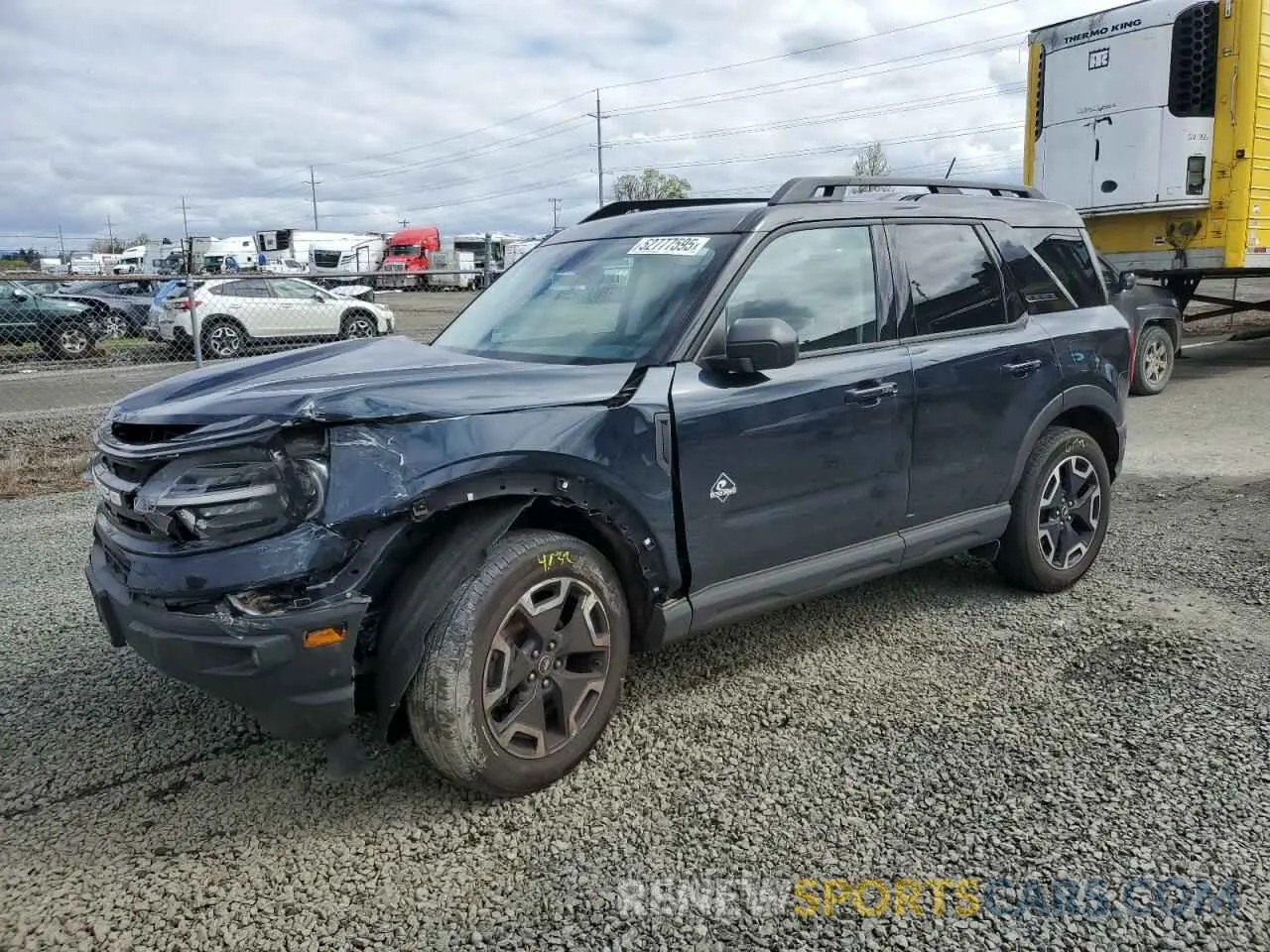 1 Photograph of a damaged car 3FMCR9C69NRE26716 FORD BRONCO 2022