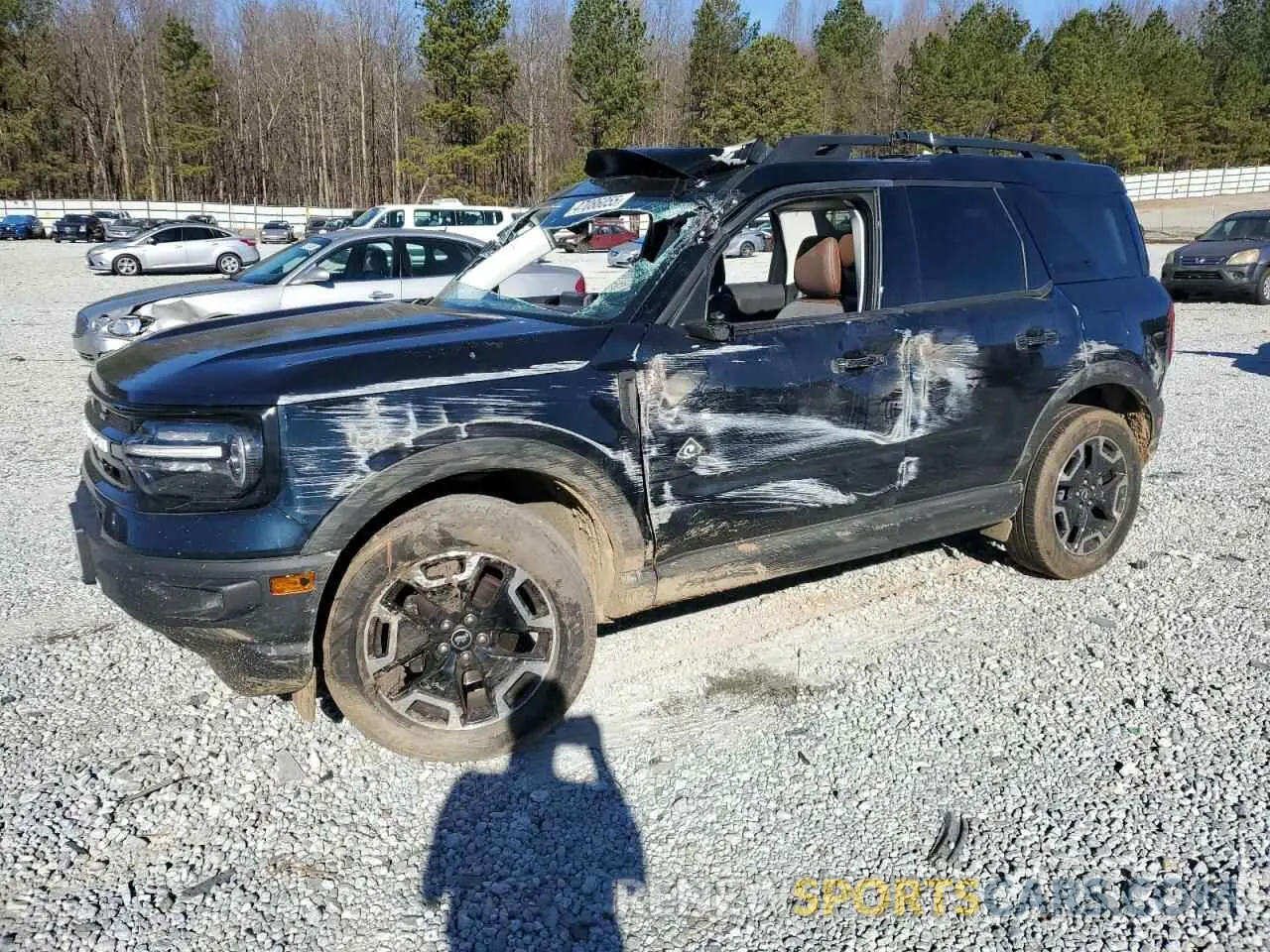 1 Photograph of a damaged car 3FMCR9C6XNRD88932 FORD BRONCO 2022