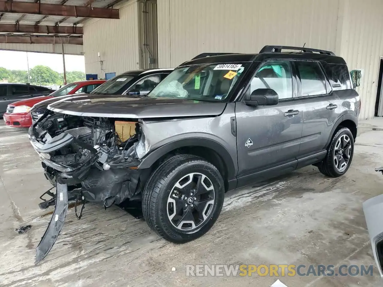 1 Photograph of a damaged car 3FMCR9C6XNRD91538 FORD BRONCO 2022