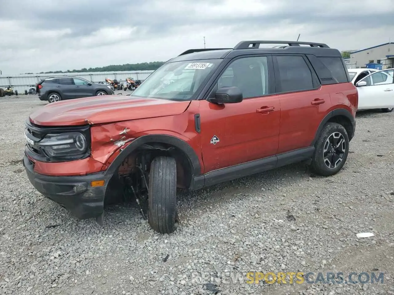 1 Photograph of a damaged car 3FMCR9C6XNRD94682 FORD BRONCO 2022