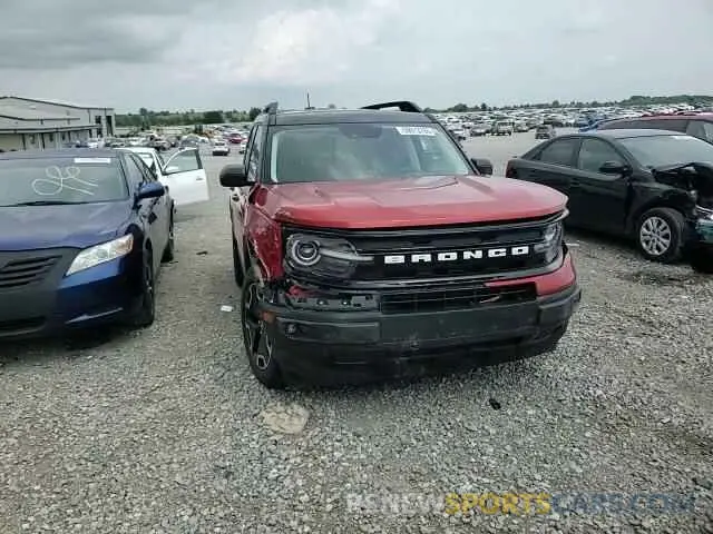 14 Photograph of a damaged car 3FMCR9C6XNRD94682 FORD BRONCO 2022