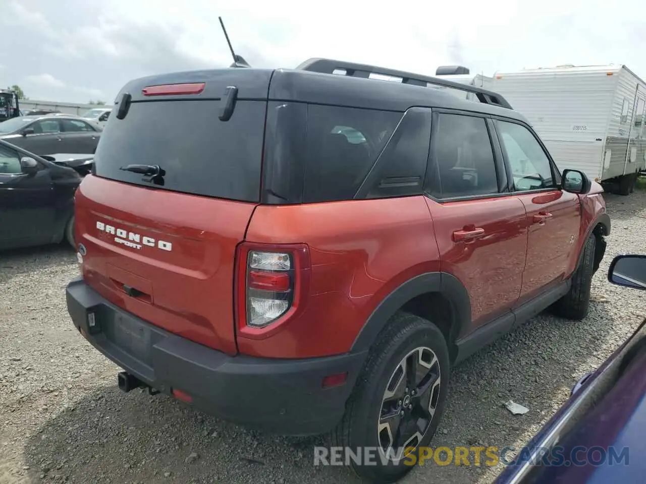3 Photograph of a damaged car 3FMCR9C6XNRD94682 FORD BRONCO 2022