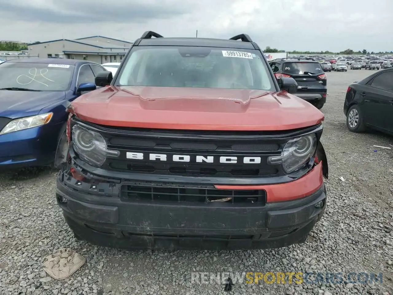 5 Photograph of a damaged car 3FMCR9C6XNRD94682 FORD BRONCO 2022