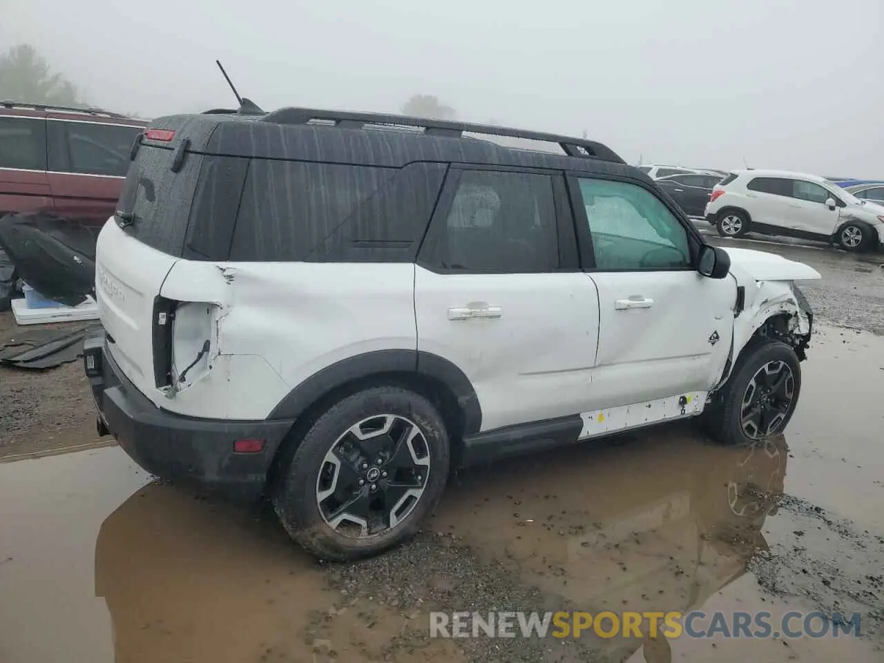 3 Photograph of a damaged car 3FMCR9C6XNRE30693 FORD BRONCO 2022