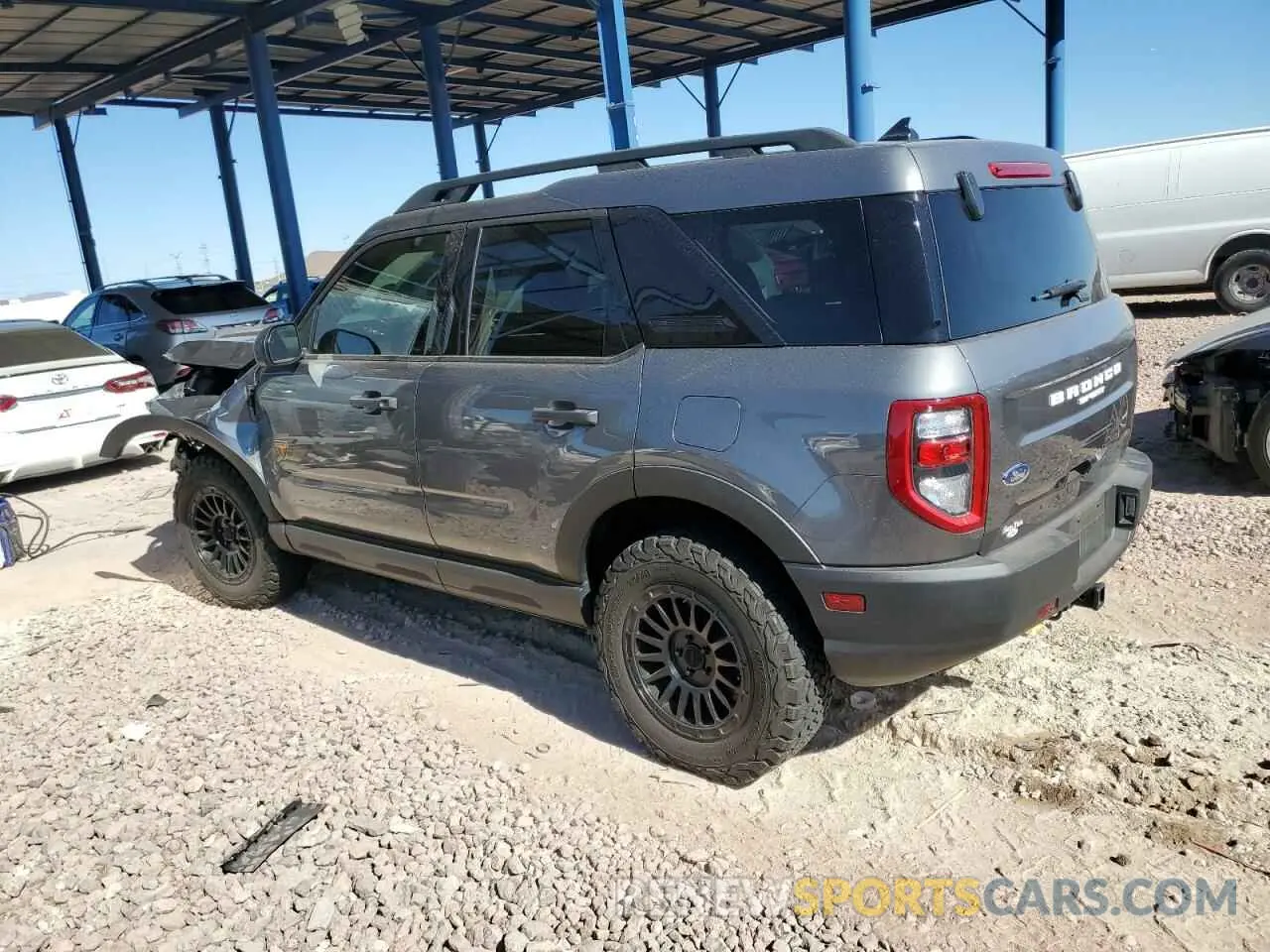 2 Photograph of a damaged car 3FMCR9D91NRD87452 FORD BRONCO 2022