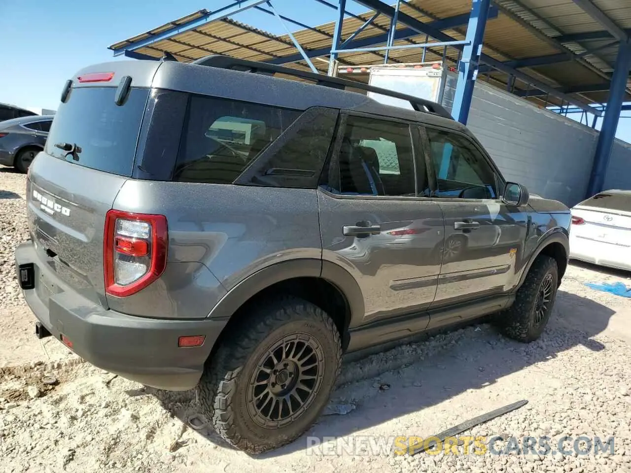 3 Photograph of a damaged car 3FMCR9D91NRD87452 FORD BRONCO 2022