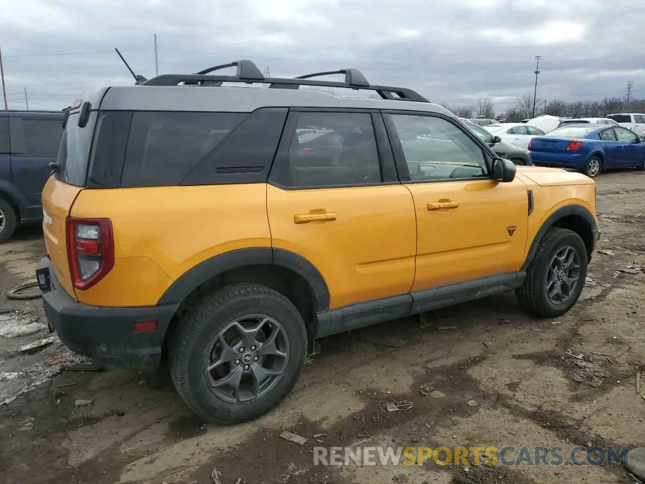 3 Photograph of a damaged car 3FMCR9D92NRD07575 FORD BRONCO 2022