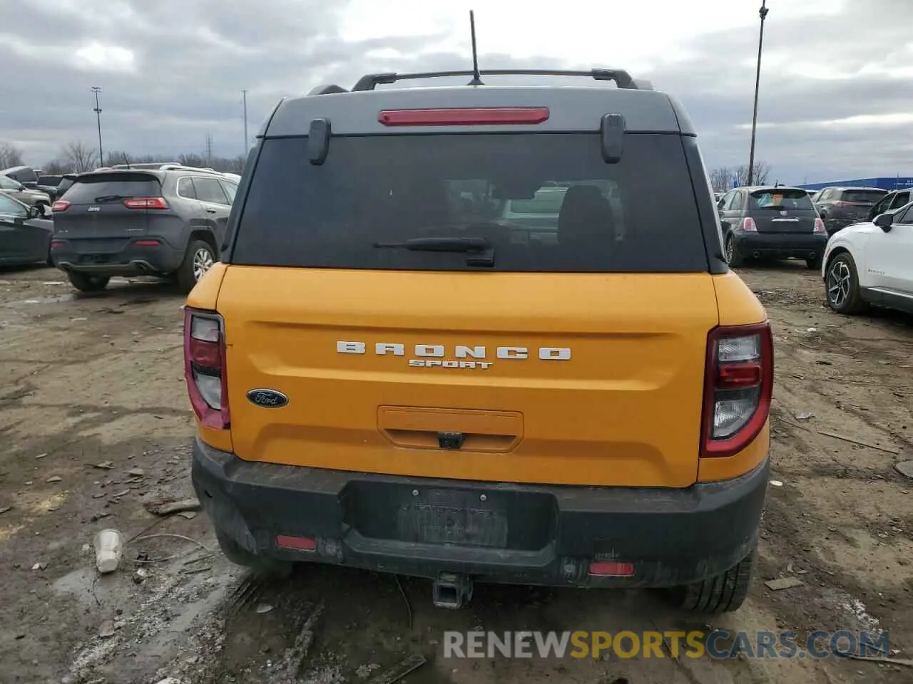 6 Photograph of a damaged car 3FMCR9D92NRD07575 FORD BRONCO 2022