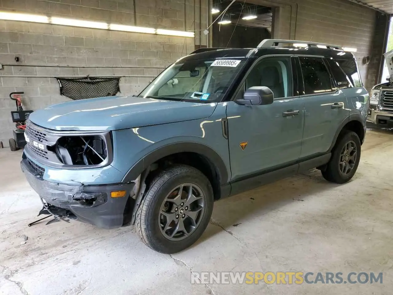 1 Photograph of a damaged car 3FMCR9D92NRE21849 FORD BRONCO 2022