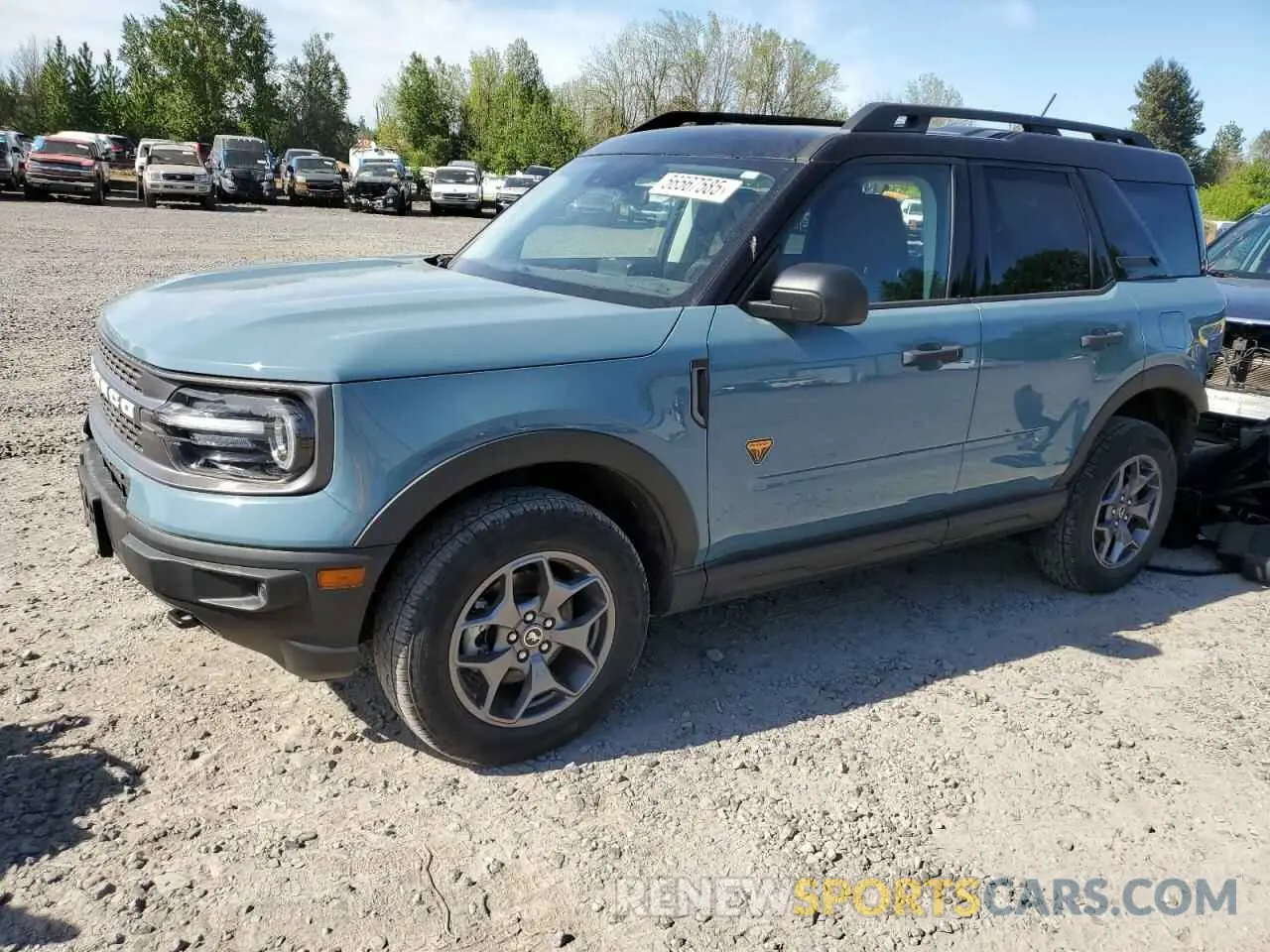 1 Photograph of a damaged car 3FMCR9D96NRD89701 FORD BRONCO 2022