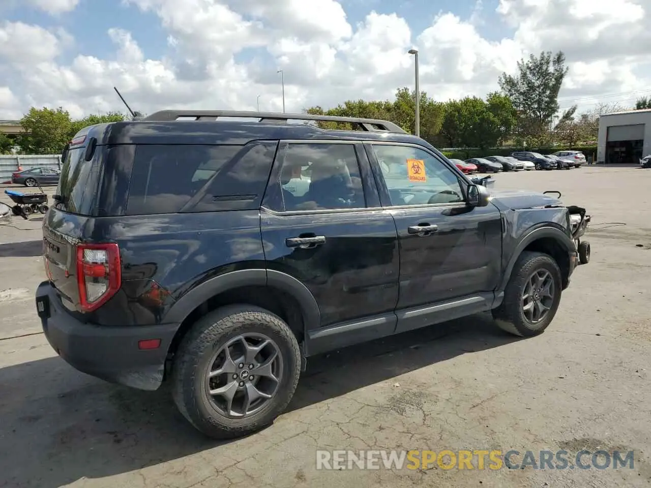 3 Photograph of a damaged car 3FMCR9D98NRD33405 FORD BRONCO 2022
