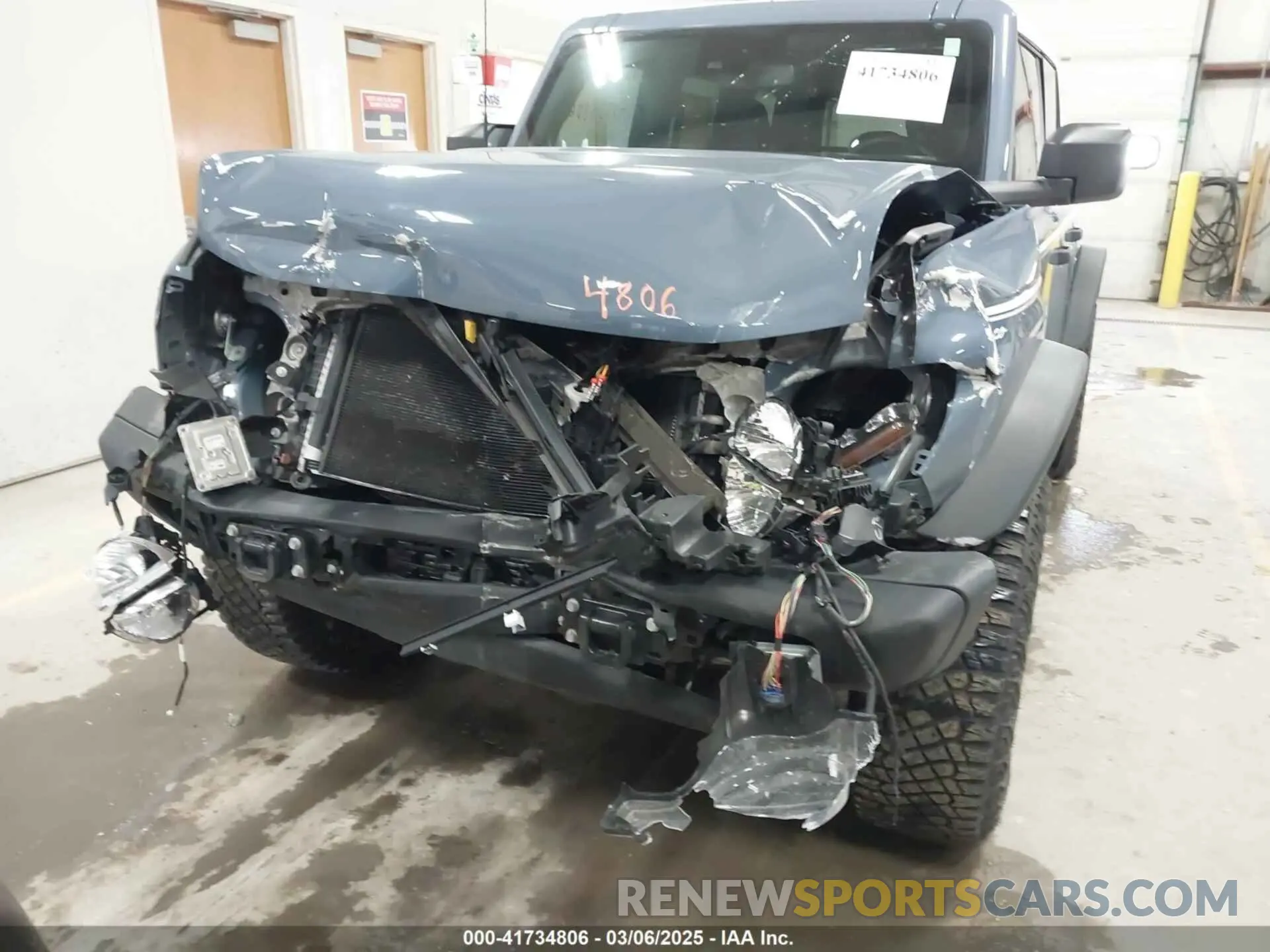 6 Photograph of a damaged car 1FMDE4DH2PLA40790 FORD BRONCO 2023