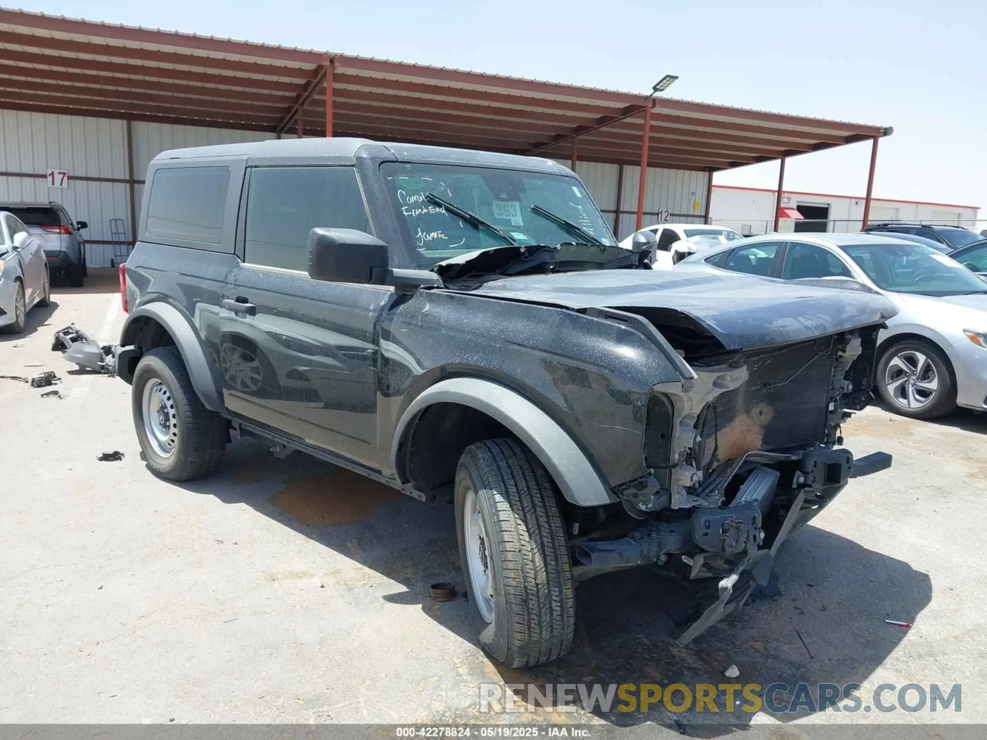 1 Photograph of a damaged car 1FMDE5AH4PLA92321 FORD BRONCO 2023