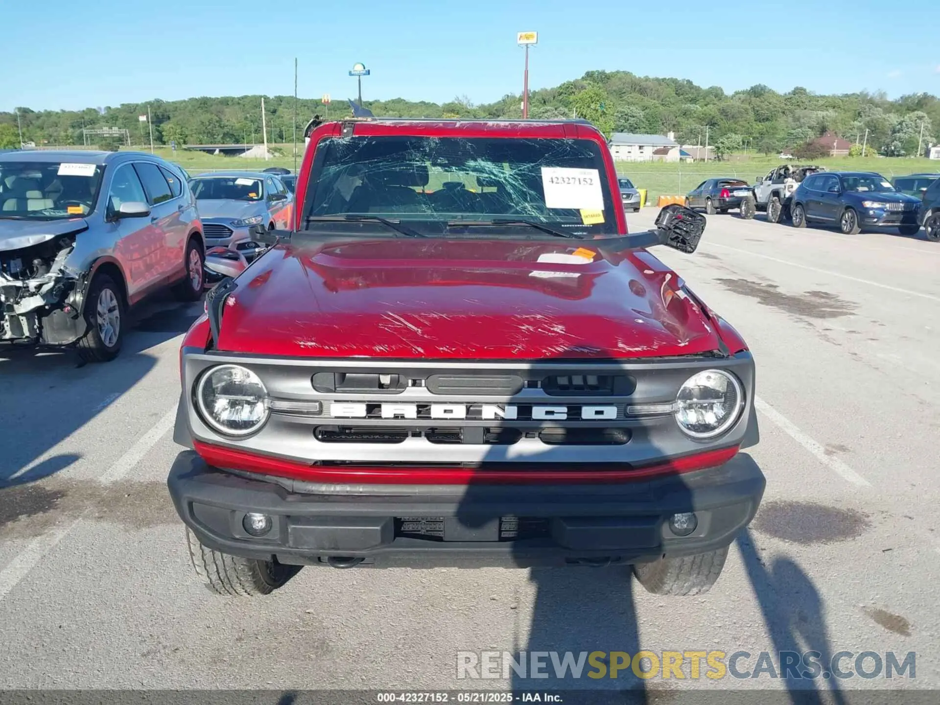12 Photograph of a damaged car 1FMDE5AH6PLB24542 FORD BRONCO 2023