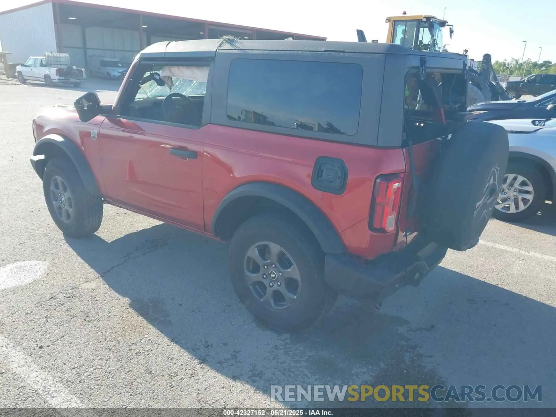 3 Photograph of a damaged car 1FMDE5AH6PLB24542 FORD BRONCO 2023