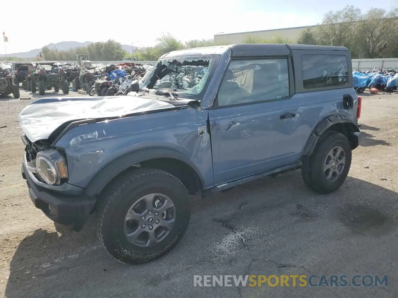 1 Photograph of a damaged car 1FMDE5AH6PLB63177 FORD BRONCO 2023