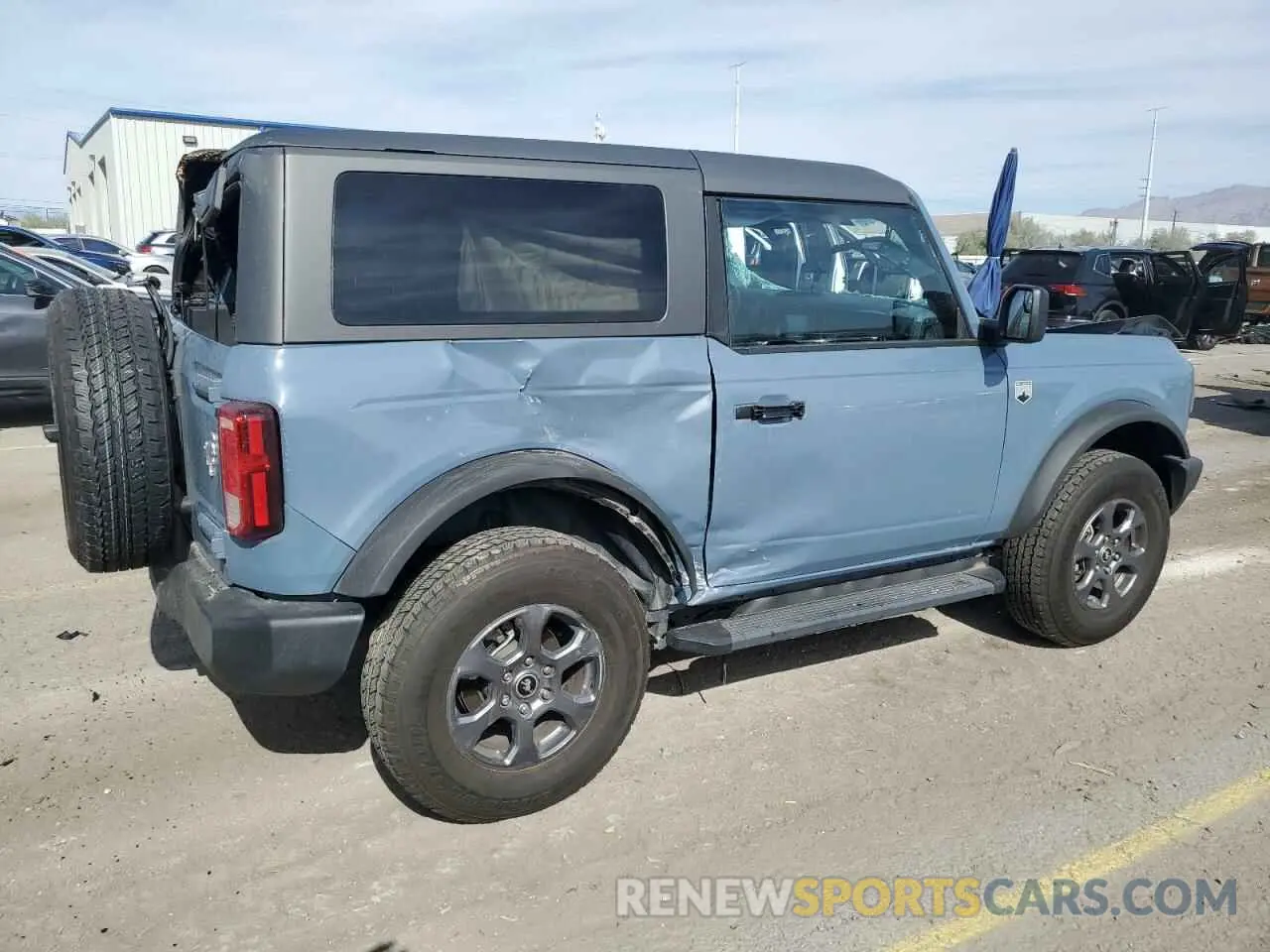 3 Photograph of a damaged car 1FMDE5AH6PLB63177 FORD BRONCO 2023
