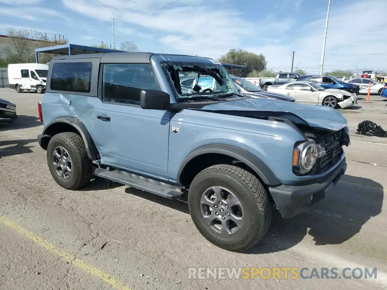 4 Photograph of a damaged car 1FMDE5AH6PLB63177 FORD BRONCO 2023