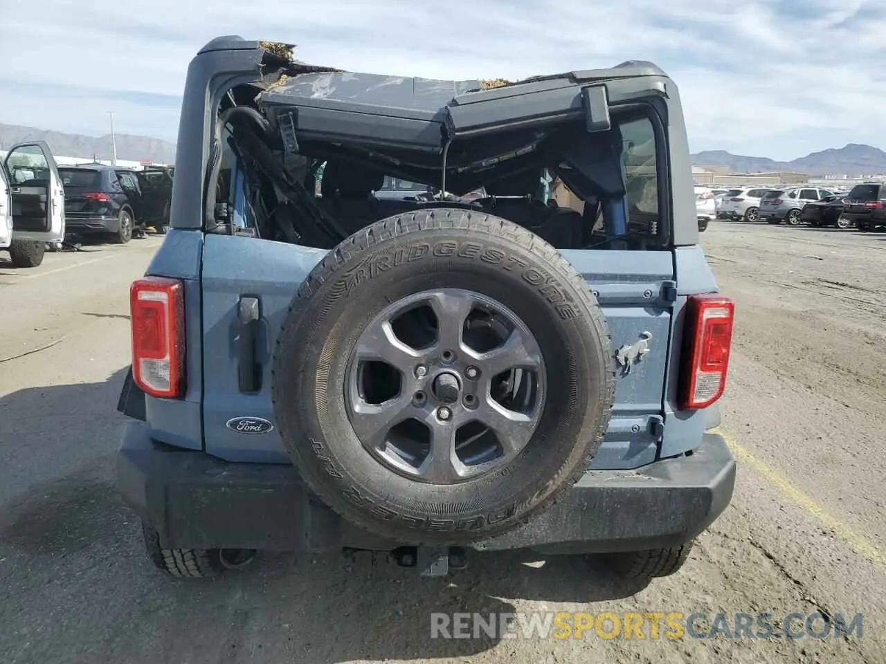6 Photograph of a damaged car 1FMDE5AH6PLB63177 FORD BRONCO 2023