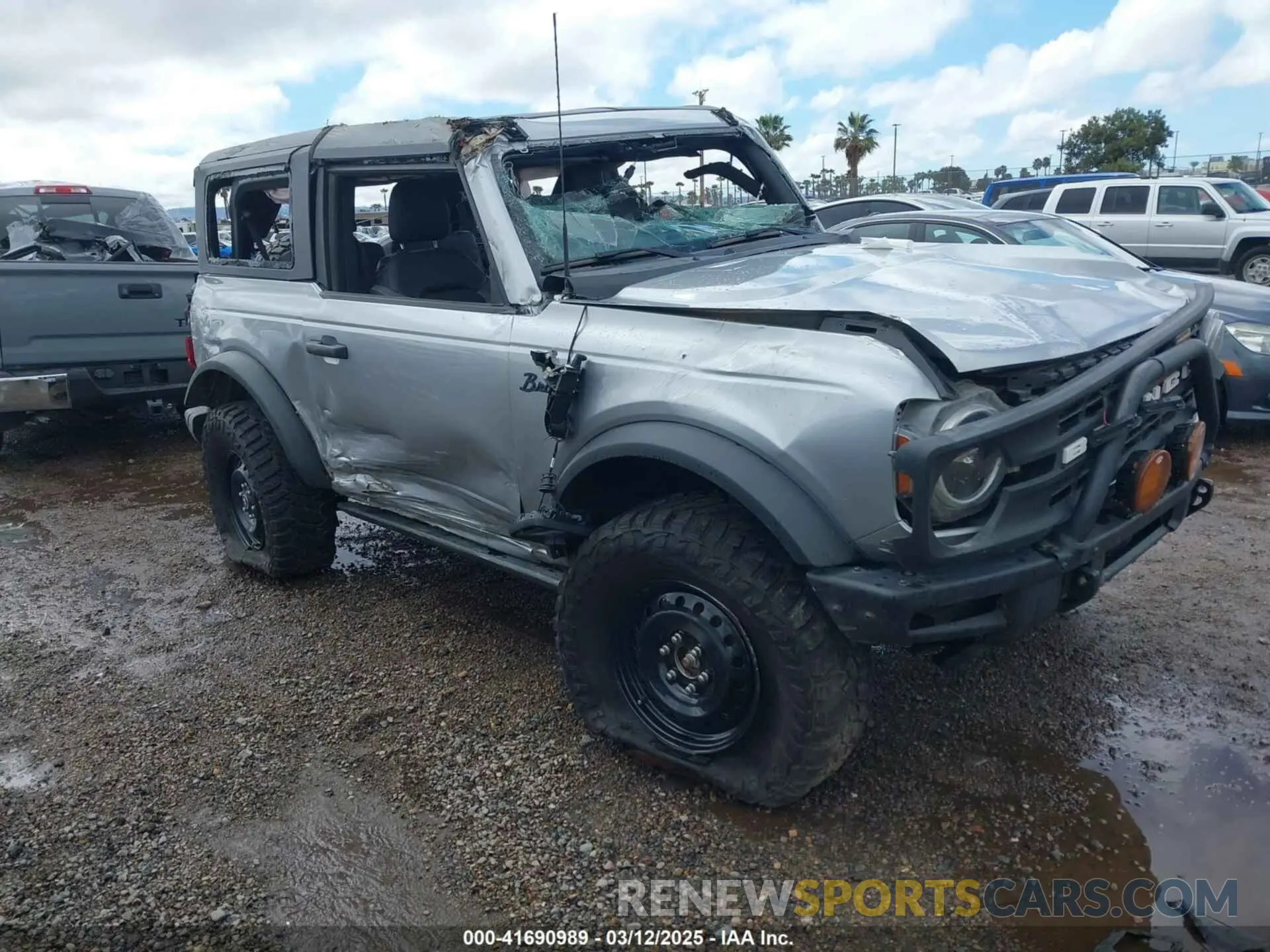 1 Photograph of a damaged car 1FMDE5AH9PLA86756 FORD BRONCO 2023