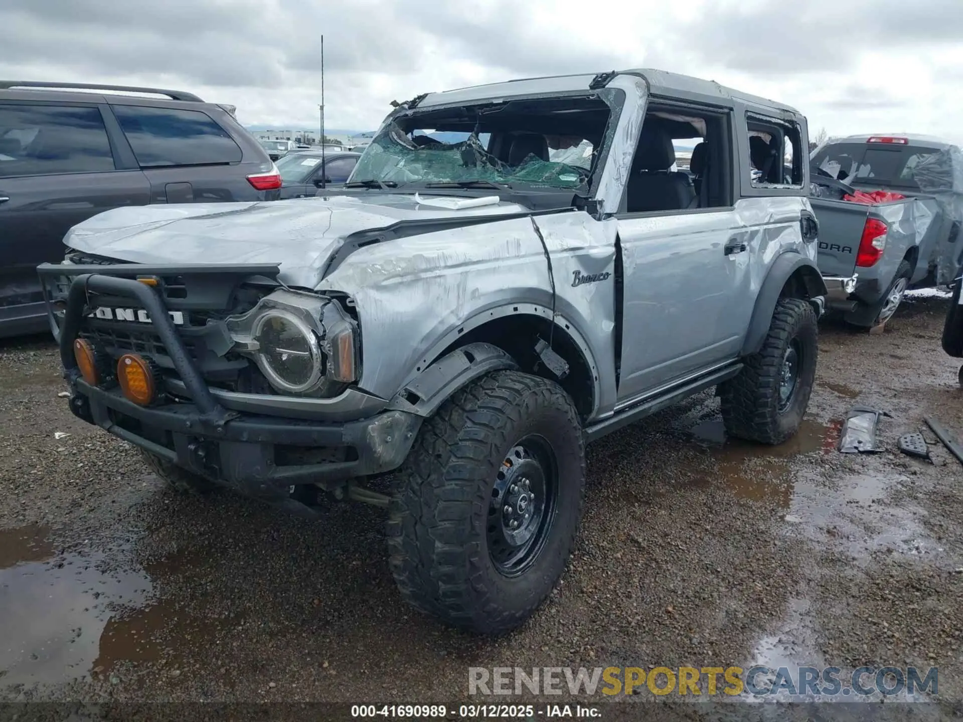 2 Photograph of a damaged car 1FMDE5AH9PLA86756 FORD BRONCO 2023