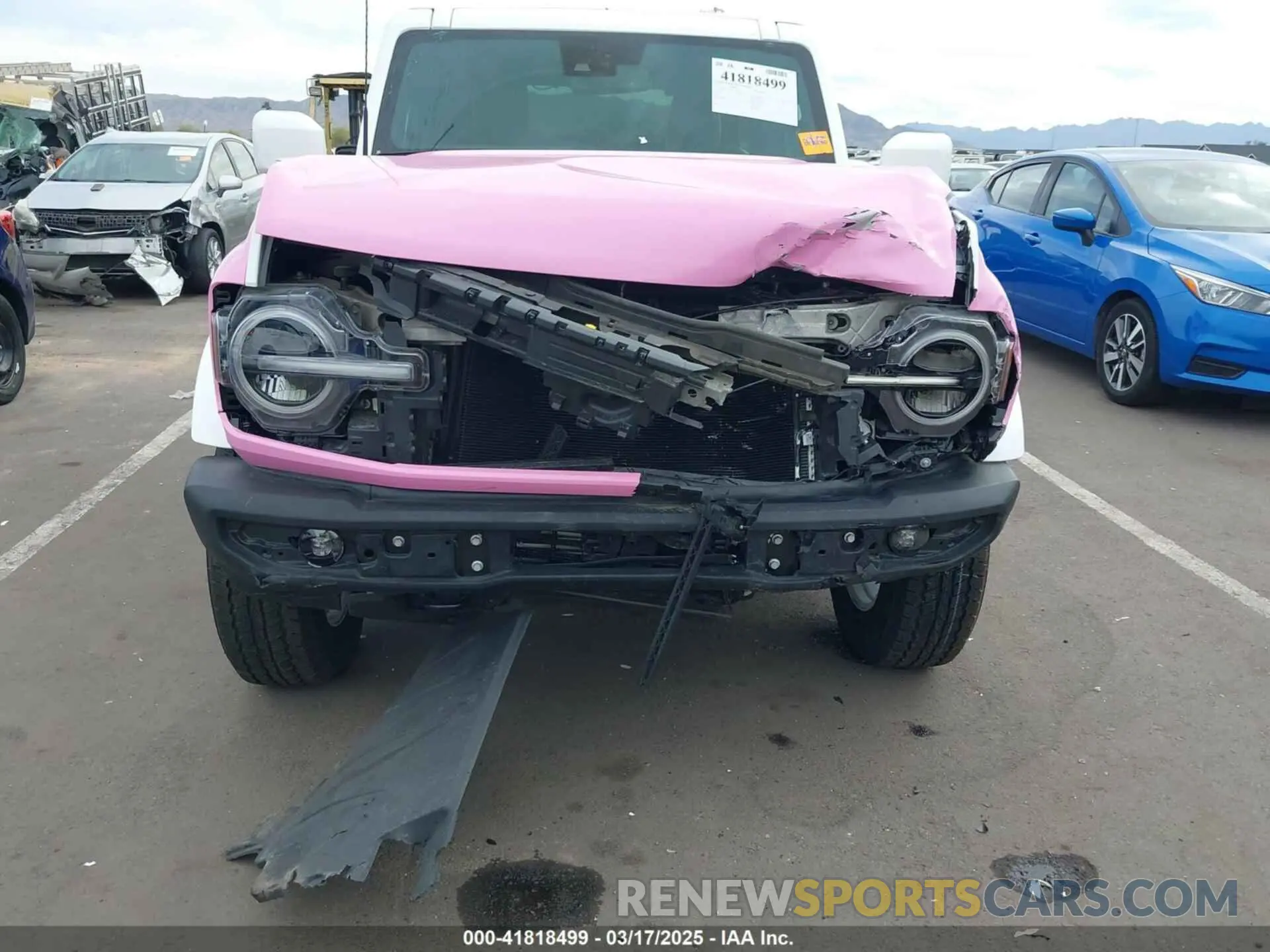 12 Photograph of a damaged car 1FMDE5AHXPLB33437 FORD BRONCO 2023