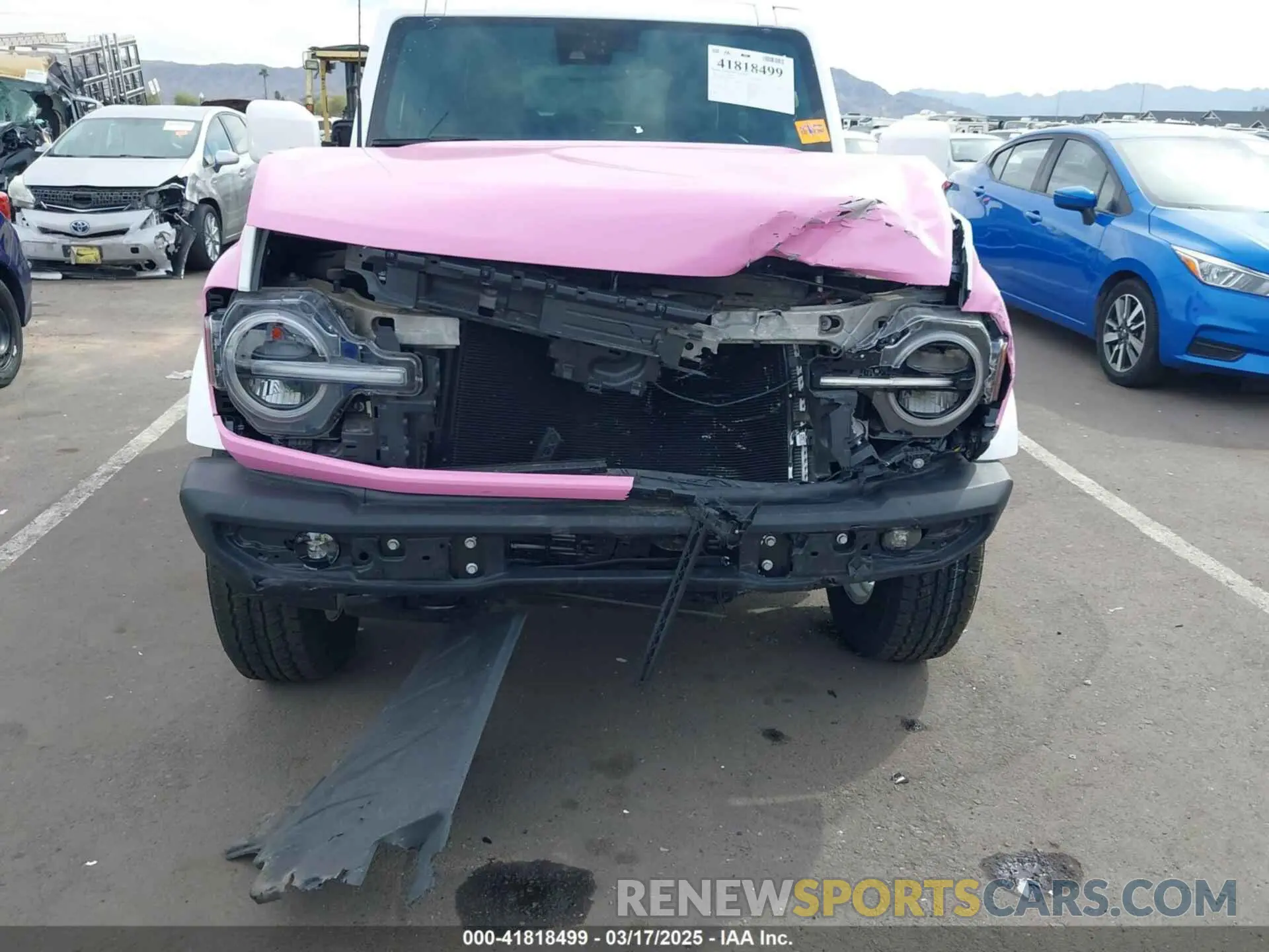 6 Photograph of a damaged car 1FMDE5AHXPLB33437 FORD BRONCO 2023