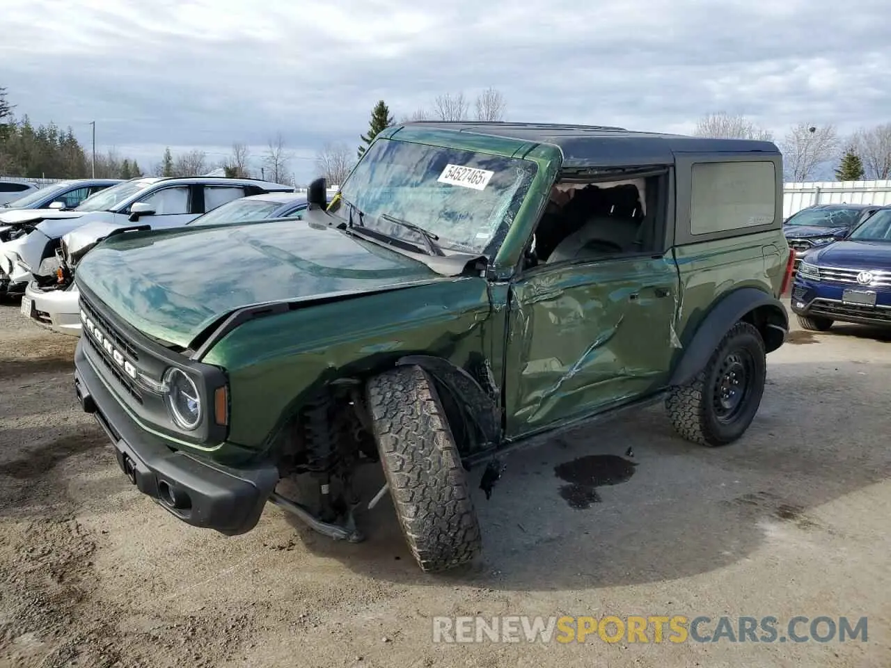 1 Photograph of a damaged car 1FMDE5AHXPLB36841 FORD BRONCO 2023