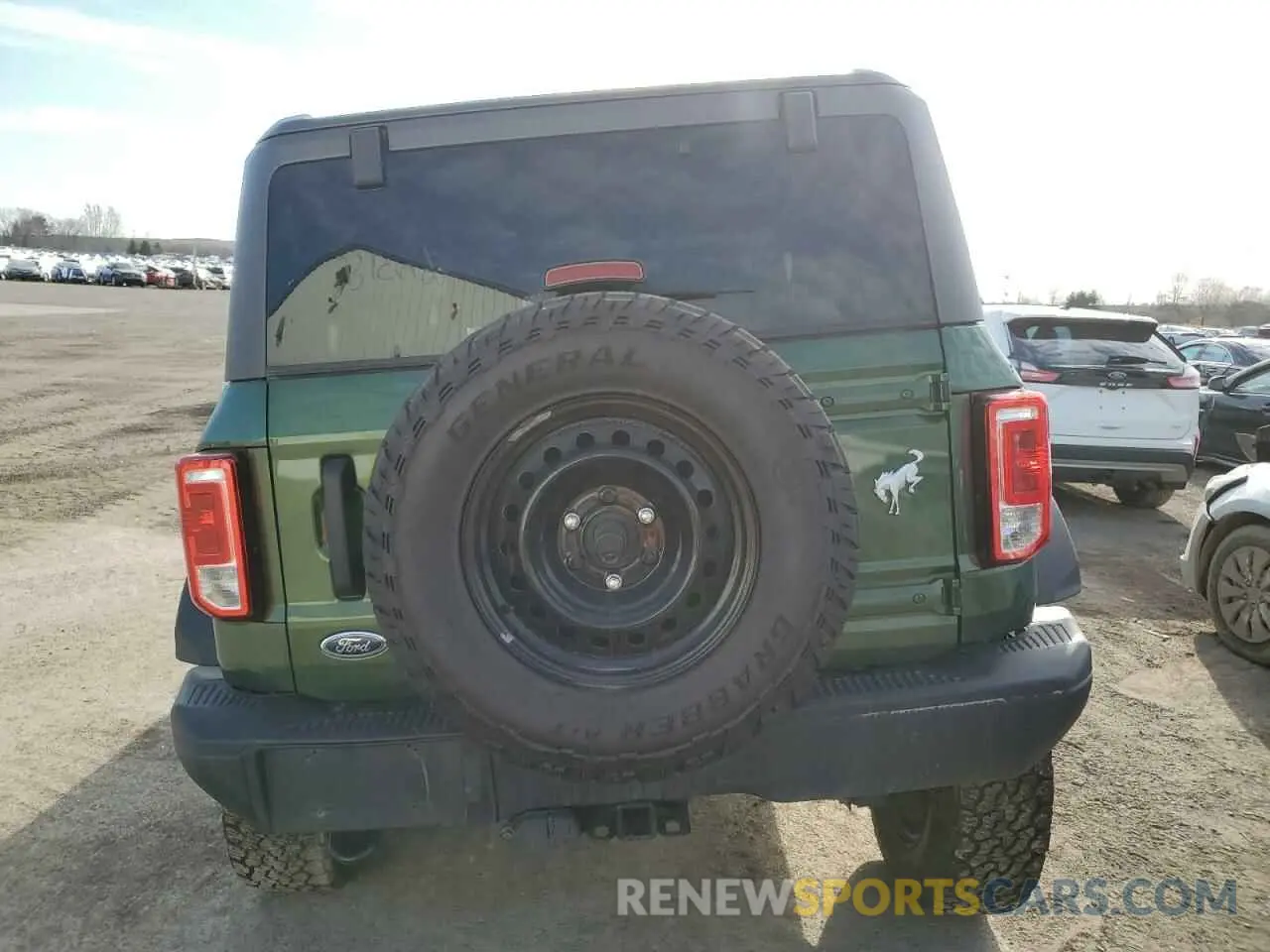 6 Photograph of a damaged car 1FMDE5AHXPLB36841 FORD BRONCO 2023