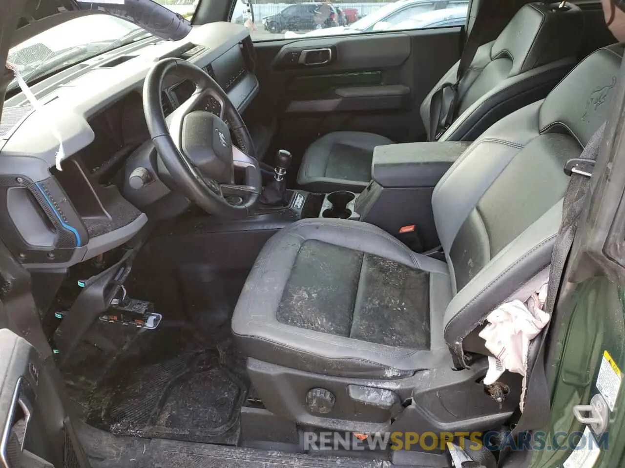 7 Photograph of a damaged car 1FMDE5AHXPLB36841 FORD BRONCO 2023