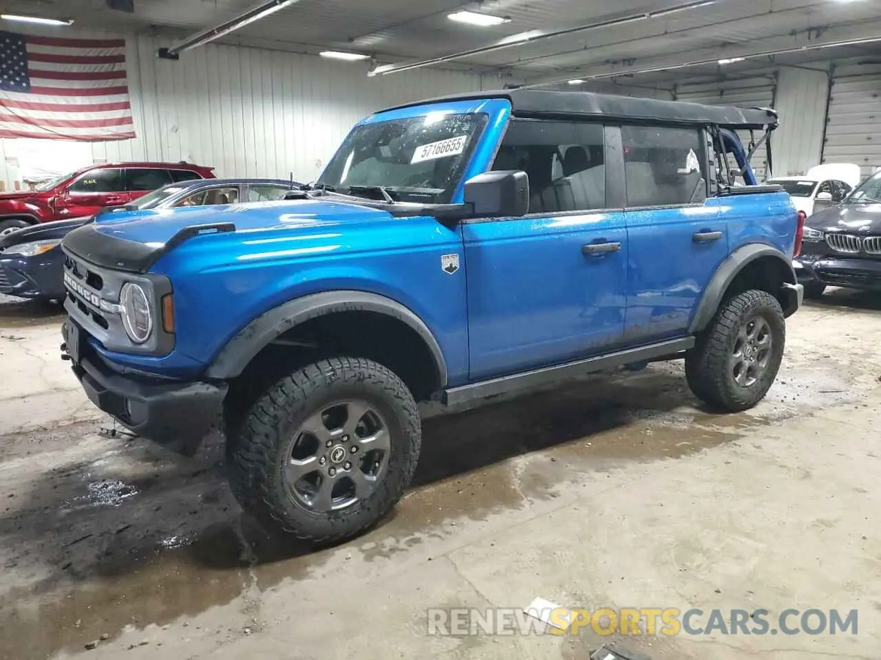 1 Photograph of a damaged car 1FMDE5BH0PLB56286 FORD BRONCO 2023