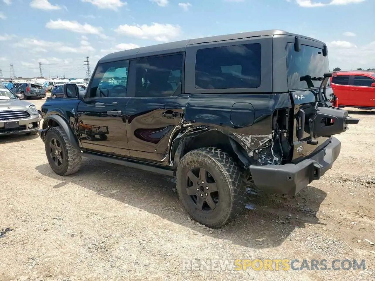 2 Photograph of a damaged car 1FMDE5BH0PLB83665 FORD BRONCO 2023