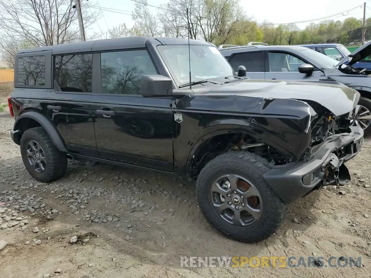 4 Photograph of a damaged car 1FMDE5BH2PLB27629 FORD BRONCO 2023