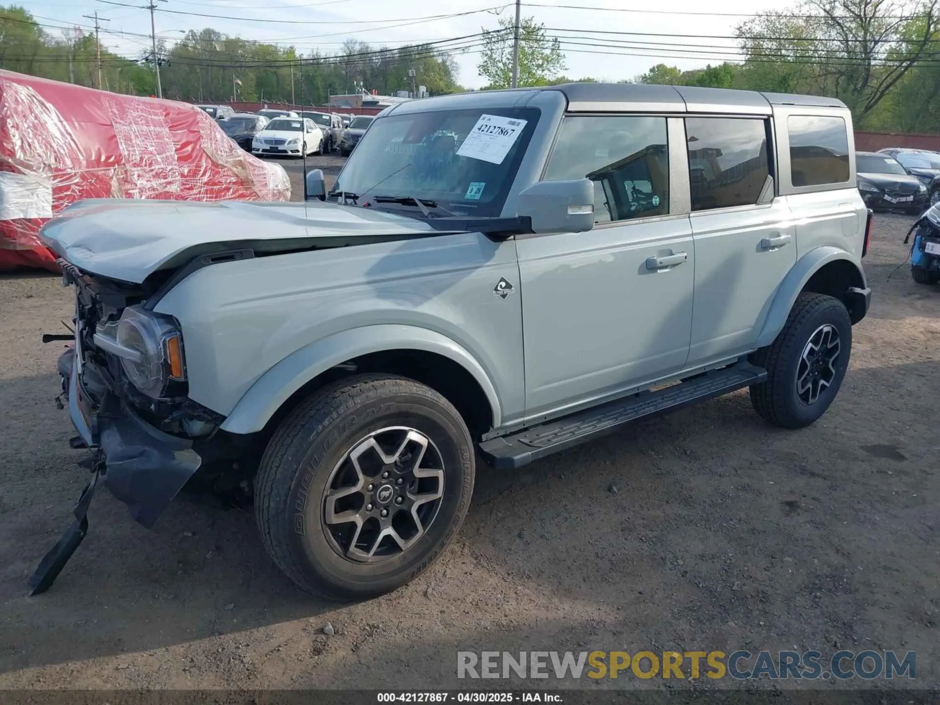 2 Photograph of a damaged car 1FMDE5BH3PLA90591 FORD BRONCO 2023