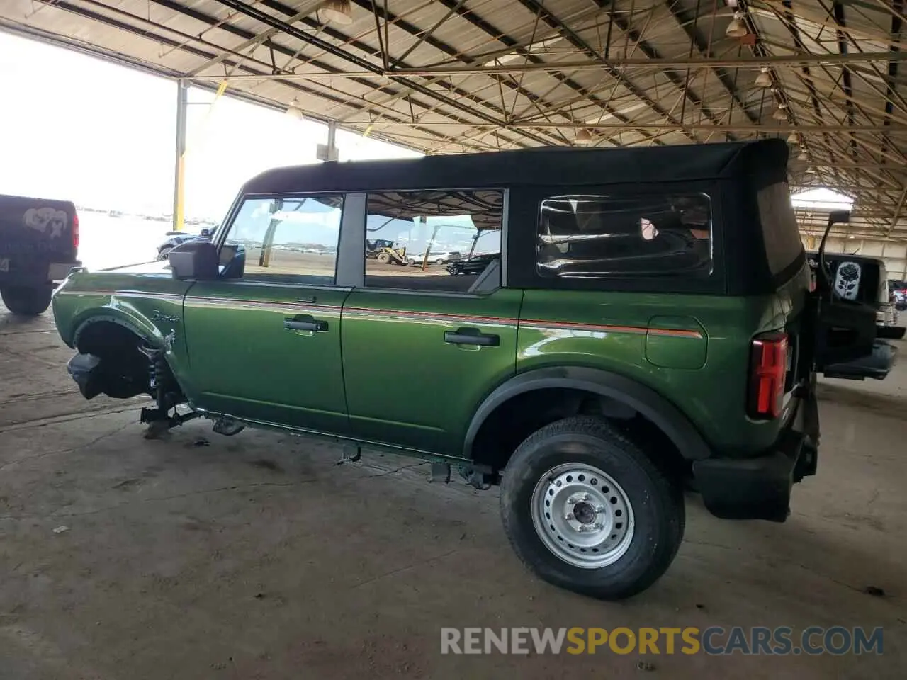 2 Photograph of a damaged car 1FMDE5BH4PLB62480 FORD BRONCO 2023