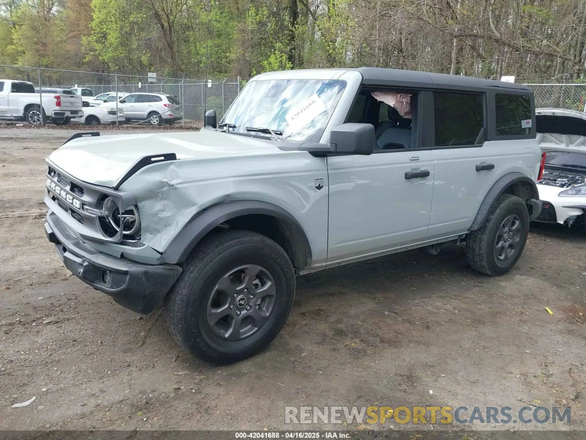 2 Photograph of a damaged car 1FMDE5BH5PLC15428 FORD BRONCO 2023