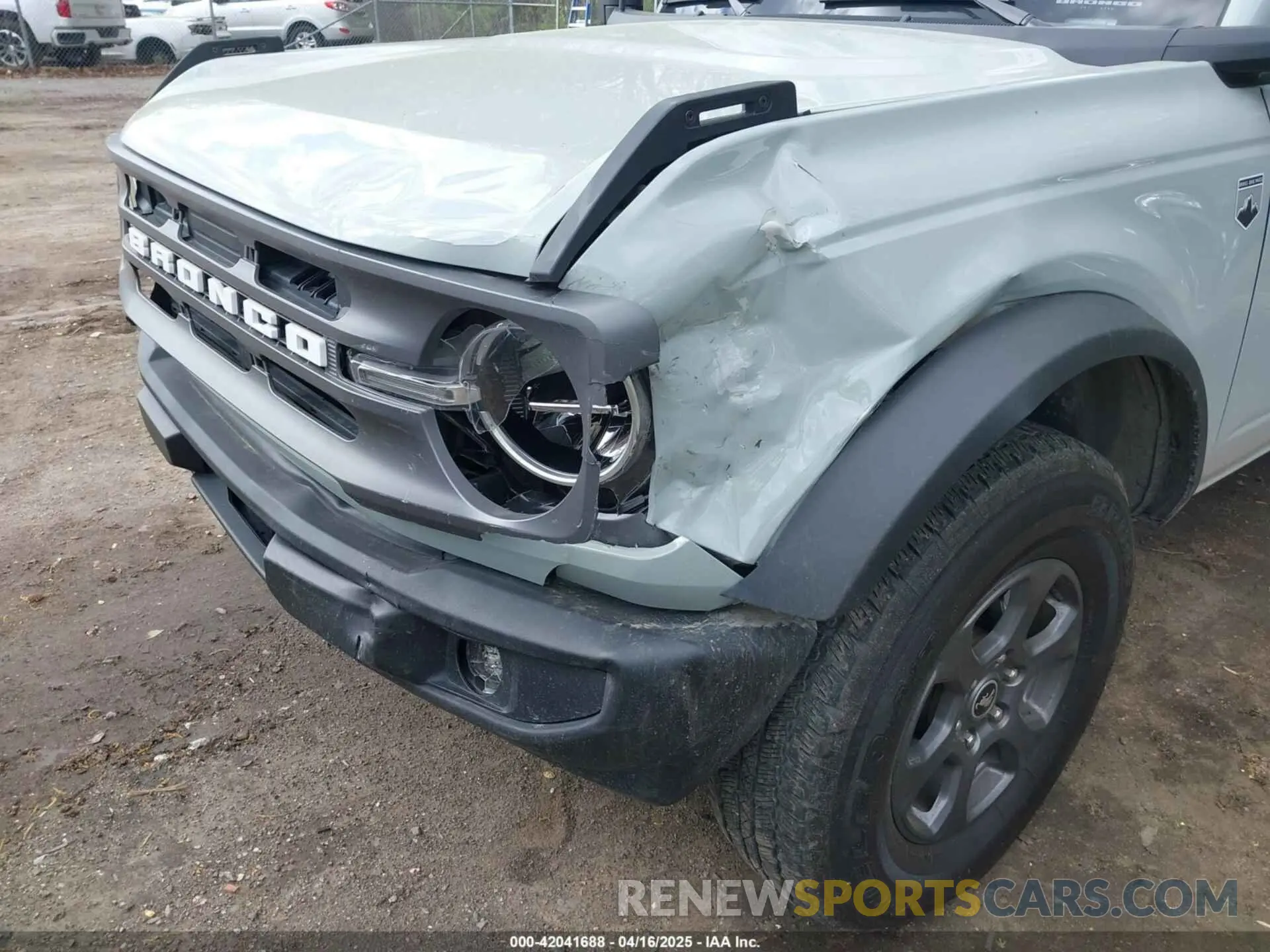 6 Photograph of a damaged car 1FMDE5BH5PLC15428 FORD BRONCO 2023