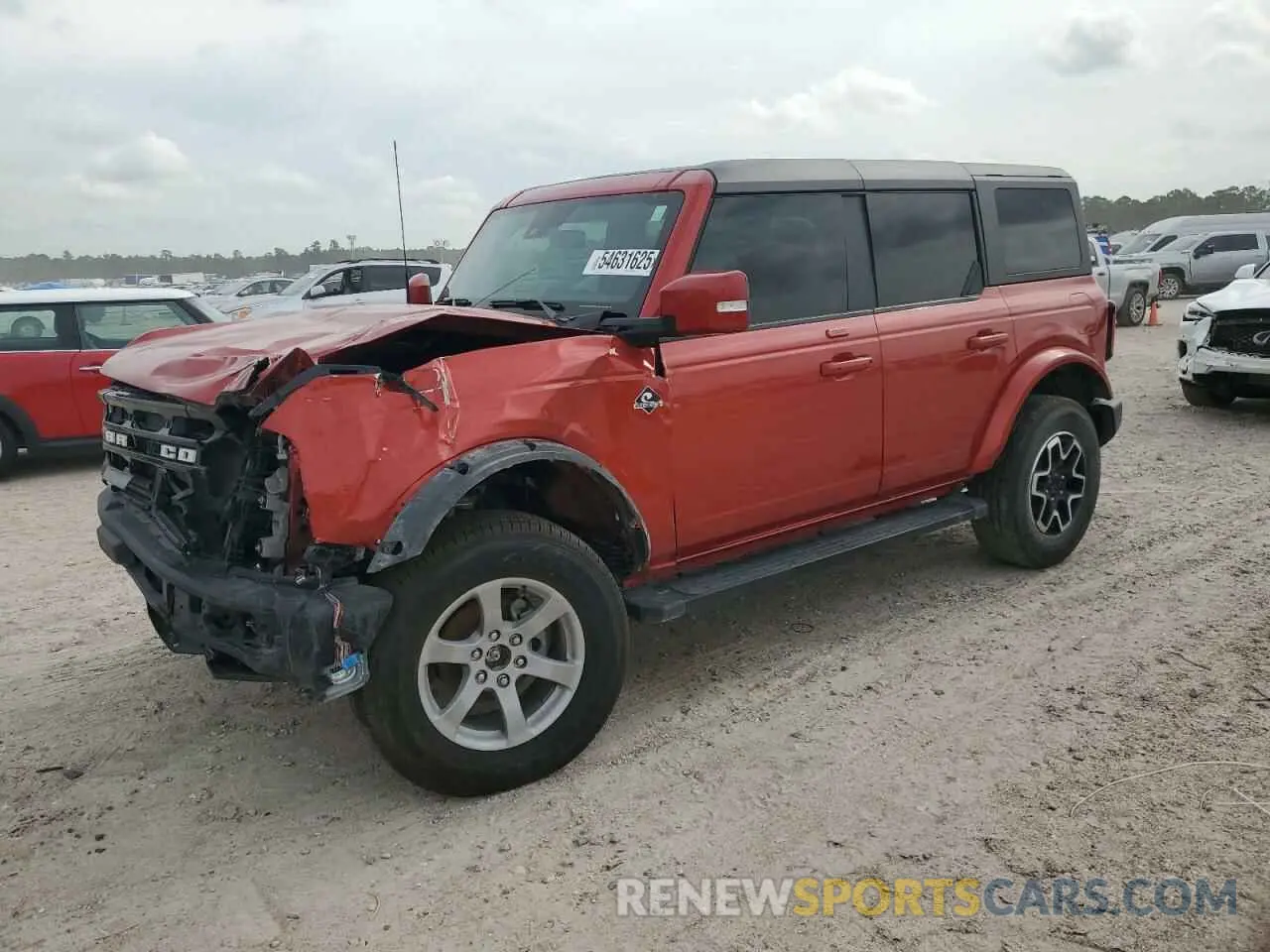 1 Photograph of a damaged car 1FMDE5BH6PLB57099 FORD BRONCO 2023