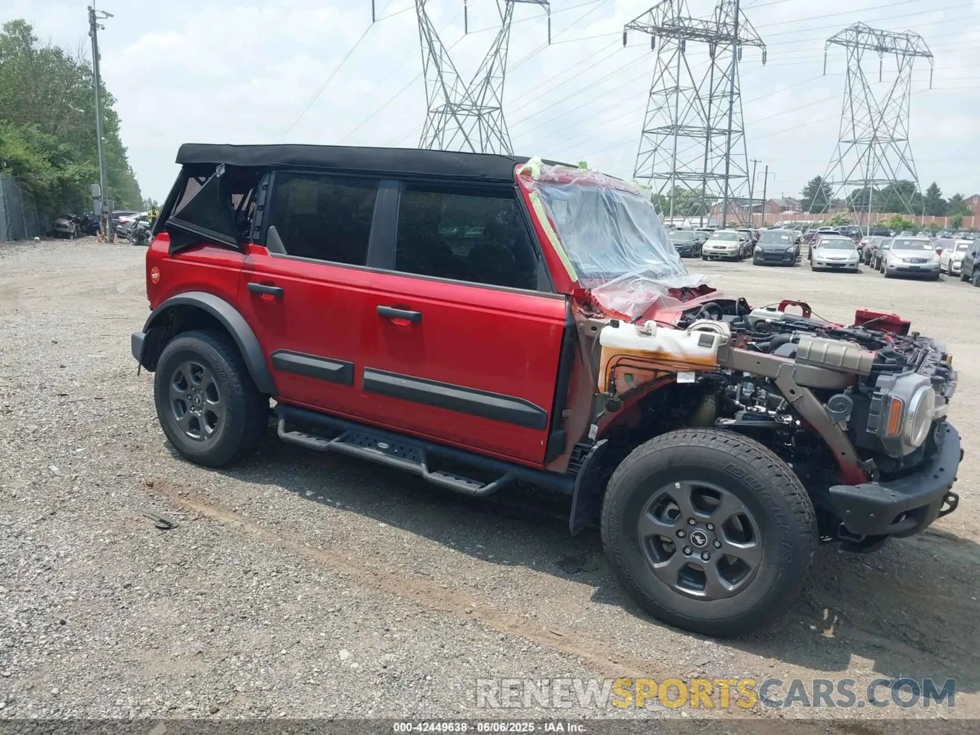 1 Photograph of a damaged car 1FMDE5BH8PLB24394 FORD BRONCO 2023