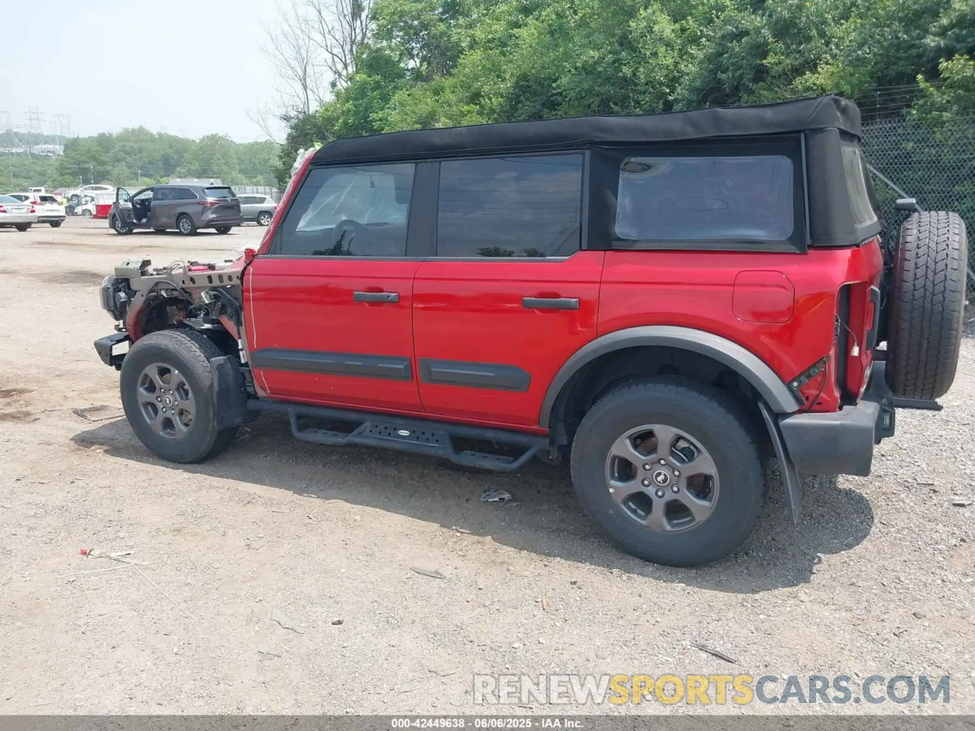 3 Photograph of a damaged car 1FMDE5BH8PLB24394 FORD BRONCO 2023