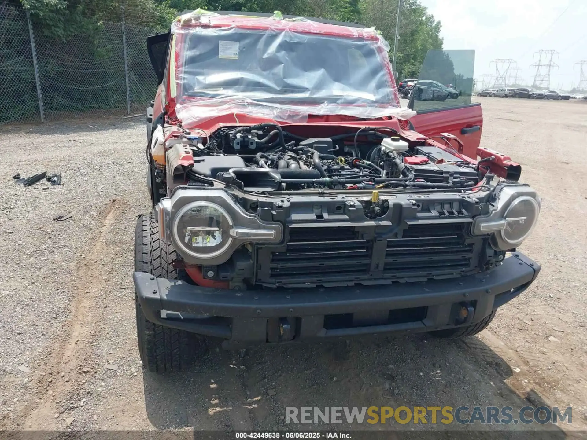 6 Photograph of a damaged car 1FMDE5BH8PLB24394 FORD BRONCO 2023