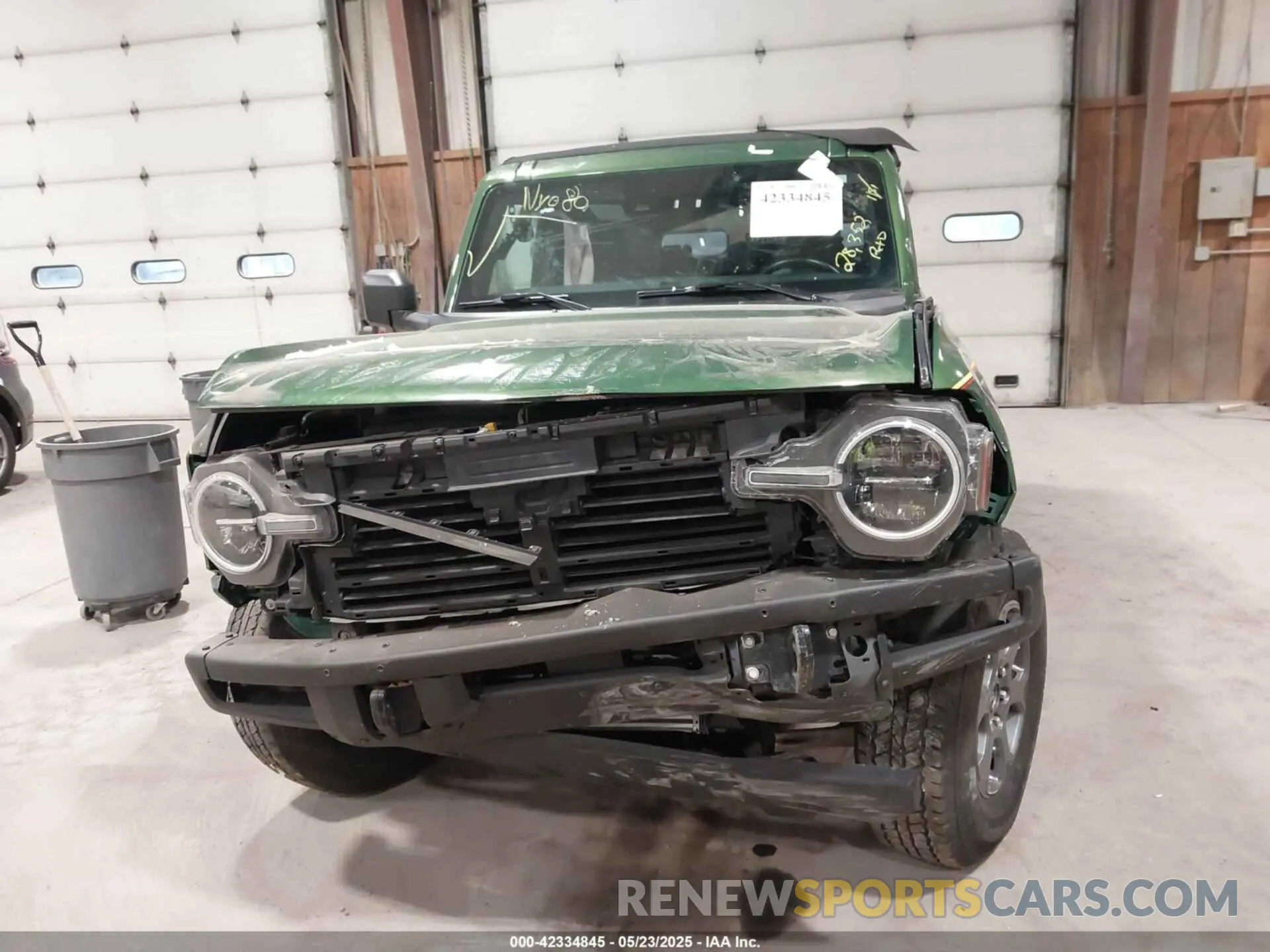 13 Photograph of a damaged car 1FMDE5BH8PLB29322 FORD BRONCO 2023