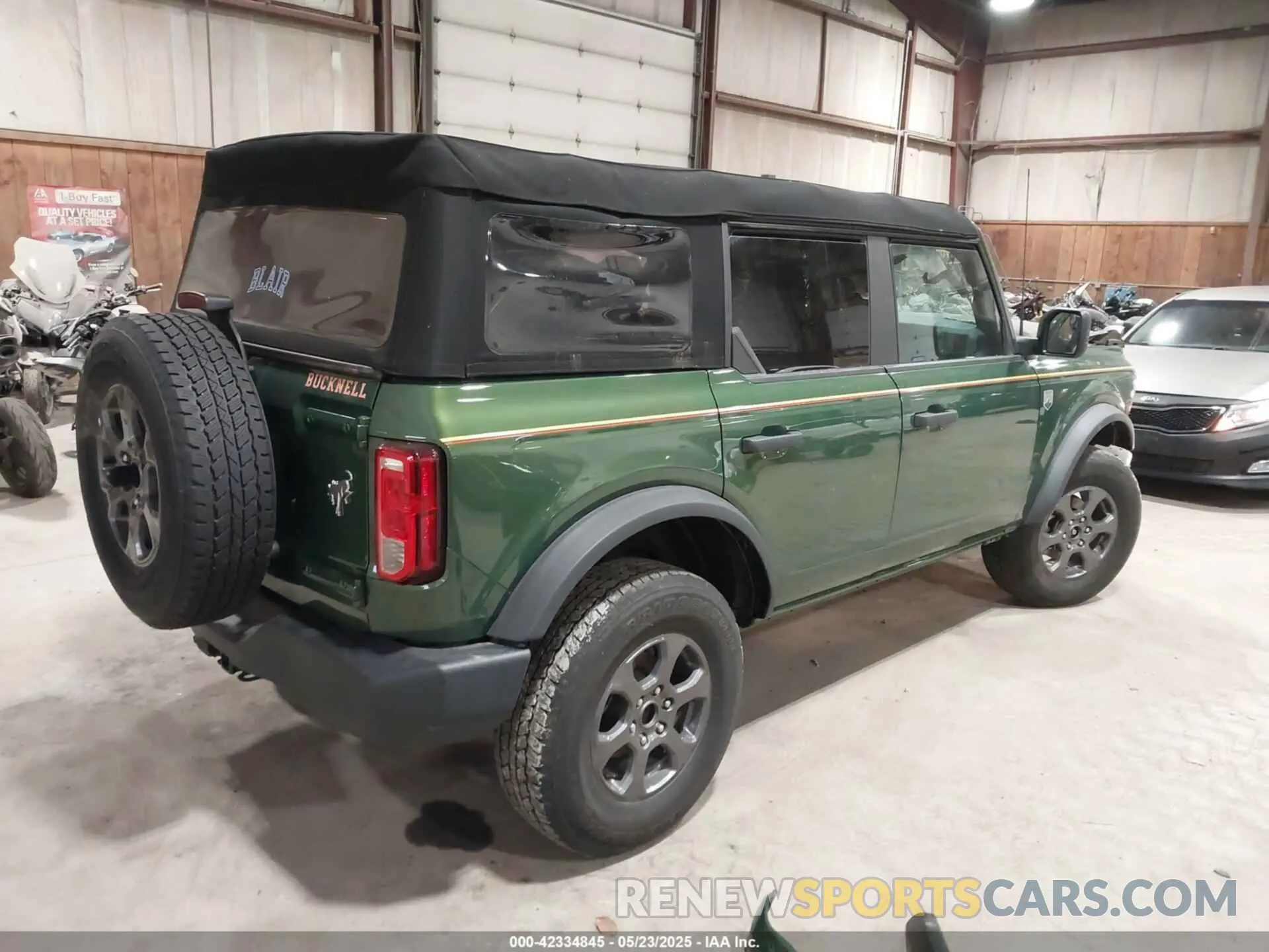 4 Photograph of a damaged car 1FMDE5BH8PLB29322 FORD BRONCO 2023