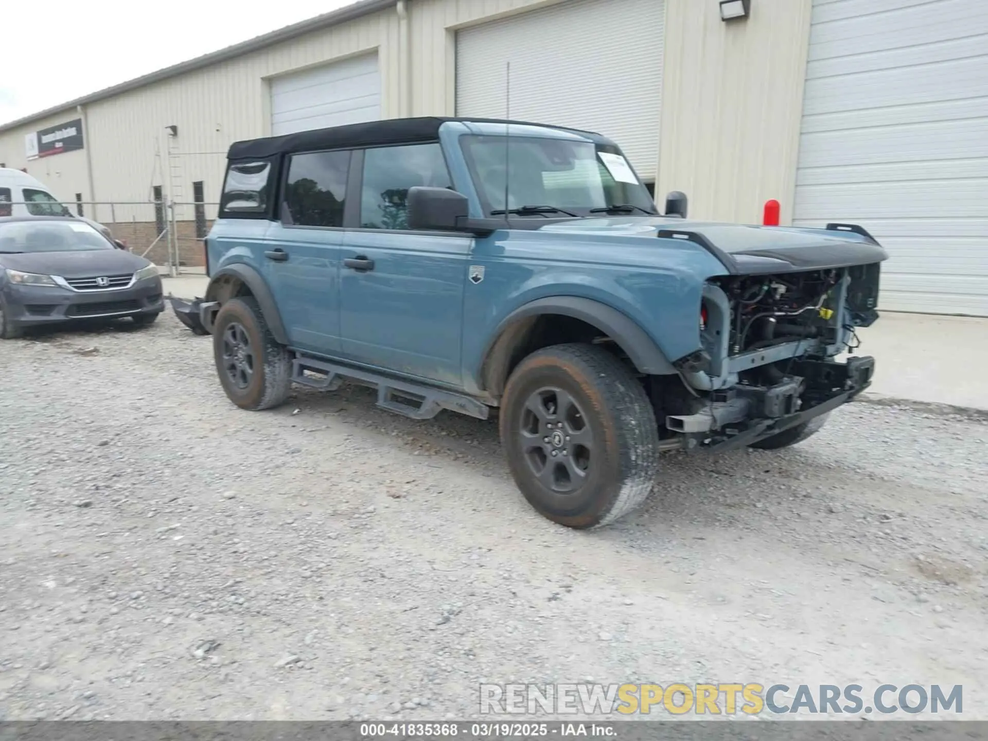 1 Photograph of a damaged car 1FMDE5BH8PLB46878 FORD BRONCO 2023