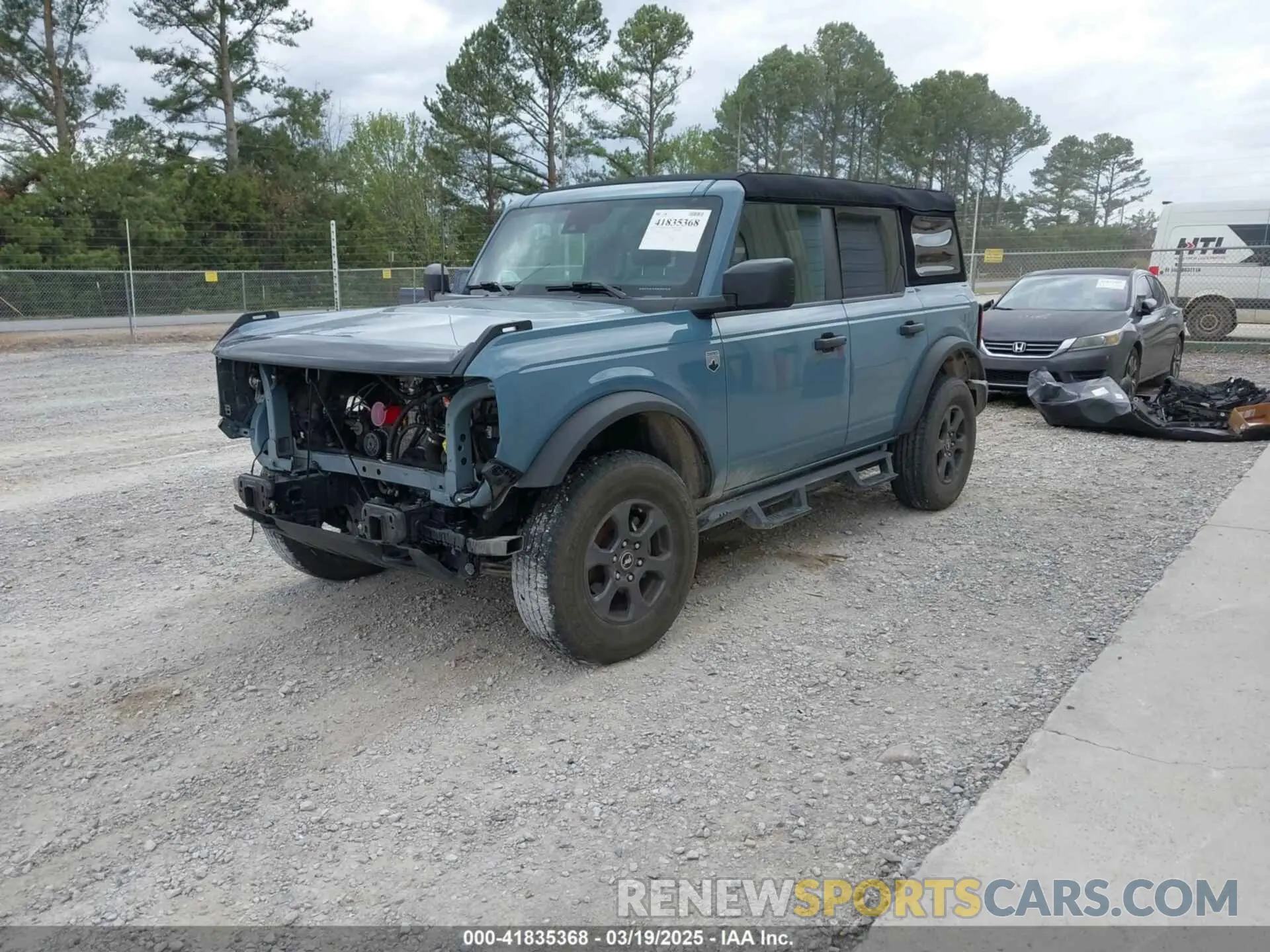 2 Photograph of a damaged car 1FMDE5BH8PLB46878 FORD BRONCO 2023