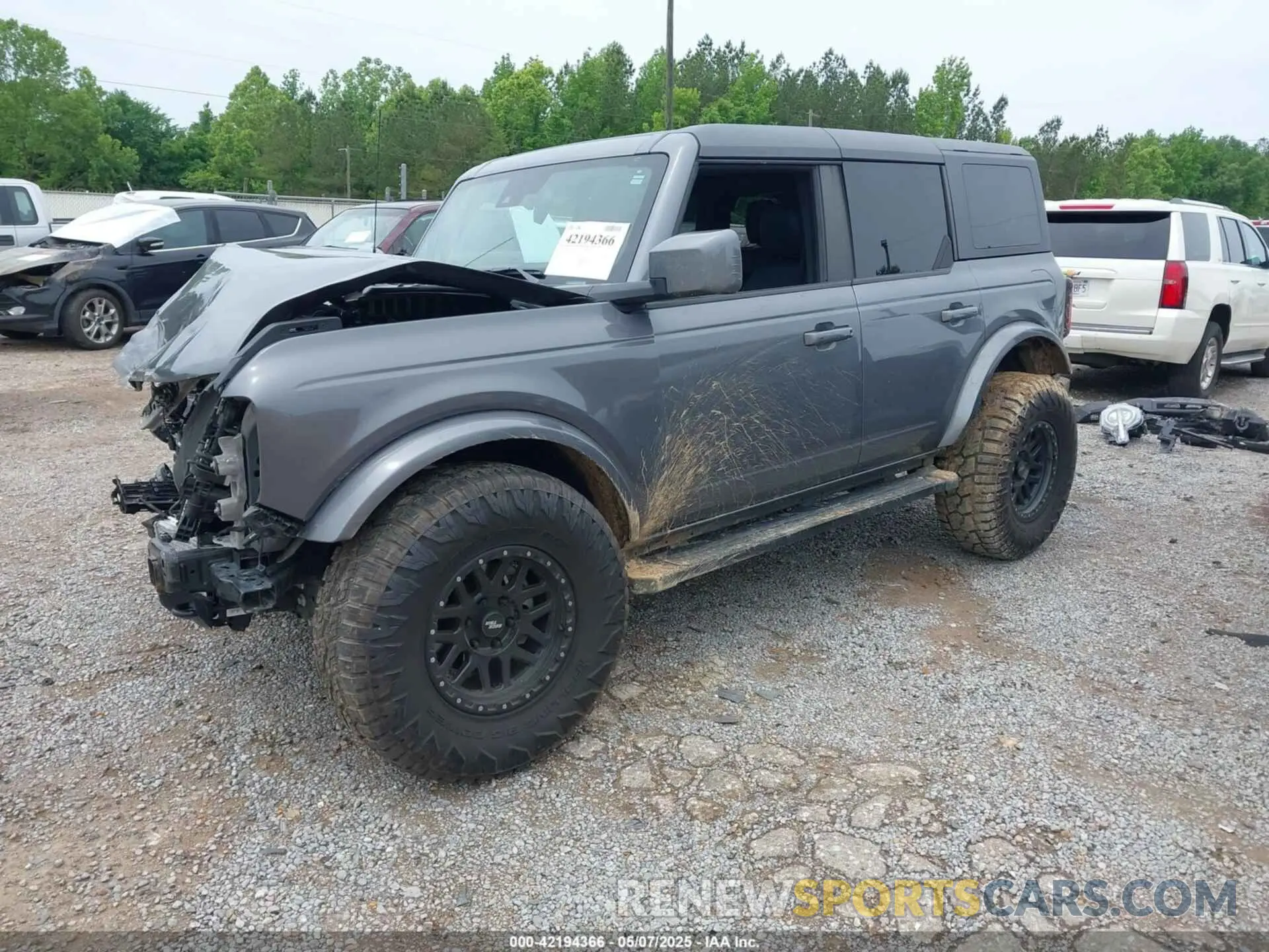2 Photograph of a damaged car 1FMDE5BH9PLB06017 FORD BRONCO 2023